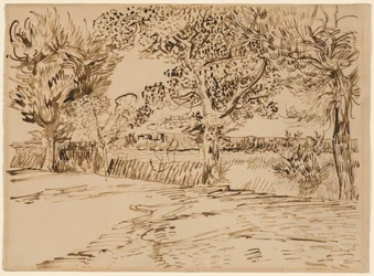 Landschaft bei Arles