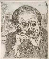 Porträt des Dr. Gachet (Auvers-sur-Oise)
