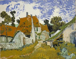 Straße in Auvers-sur-Oise