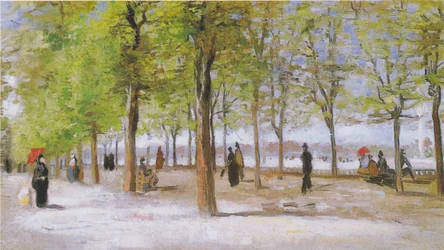 Terrasse in den Luxemburg-Gärten