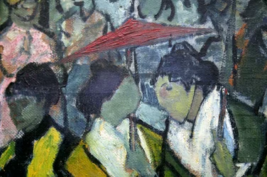 Die Arena in Arles, 1888