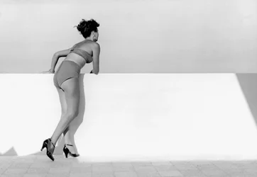Badender, Italien, ca. 1955
