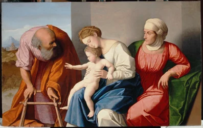 Heilige Familie mit der heiligen Anna, ca. 1520