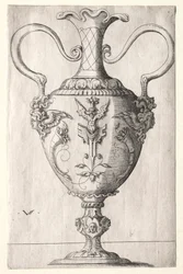 Entwurf für eine Vase