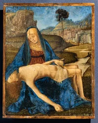 Beweinung, von Vittore Carpaccio, ca. 1485