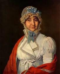Porträt von Nadezhda Ivanovna Dubovitska, 1809, 1965