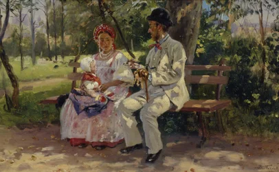 Auf dem Boulevard, 1894