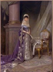 Porträt der Kaiserin Maria Fjodorowna, Prinzessin Dagmar von Dänemark