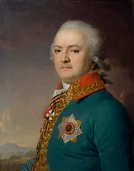 Porträt von Alexander Vasilyevich Polikarpov 1753-1811, 1796