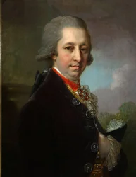 Porträt von Iwan Michailowitsch Jakowlew, 1800