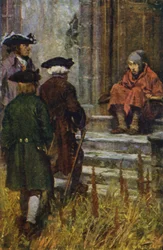 Illustration für Entführt (Farblithografie)