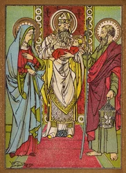 Die Reinigung der Heiligen Maria, der Jungfrau