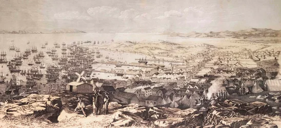 San Francisco im Jahr 1851