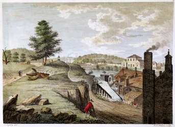 Greenfield Brass Mill bei Holywell, Flintshire, Wales