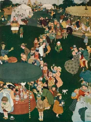 Der Jahrmarkt, 19. Jahrhundert, 1925