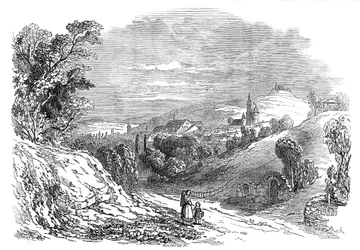 Coburg - nach der Zeichnung Seiner Königlichen Hoheit Prinz Albert (1845)