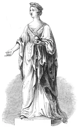 Marmorstatue Ihrer Majestät in der Royal Exchange (1845)