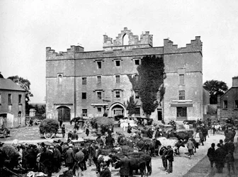 Das alte Gefängnis, Roscommon, Irland, 1924-1926