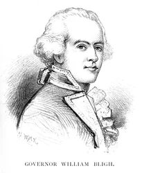 William Bligh, britischer Marineoffizier und Gouverneur von New South Wales, 1886