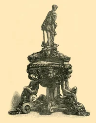 Bronze-Tintenfass, Mitte bis Ende des 16. Jahrhunderts