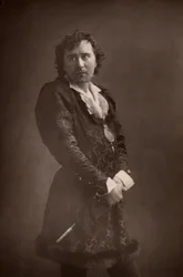 Herbert Beerbohm Tree (1853-1917) englischer Schauspieler-Manager. Gründer der Royal Academy of Dramatic Art (RADA)