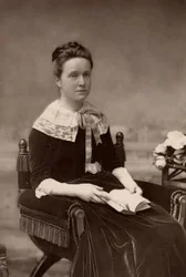 Millicent Fawcett (geborene Garrett - 1947-1929) englische Feministin, 50 Jahre lang Anführerin der Bewegung für das Frauenwahlrecht. Schwester der Pionierärztin Elizabeth Garrett Anderson; Ehefrau von Henry Fawcett, dem blinden radikalen Politiker