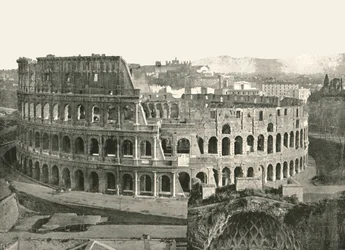 Das Kolosseum, Rom, Italien, 1895