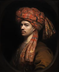 Selbstbildnis mit Turban