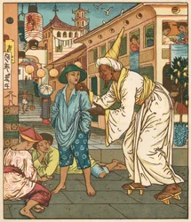Aladdins Bilderbuch, Arabische Nächte, 1878 (Illustration)