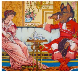 Die Schöne und das Biest, 1874