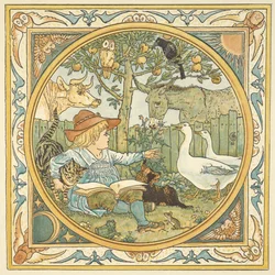 Farbige Illustration für 