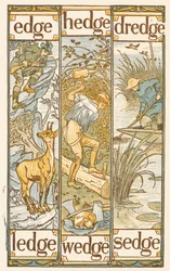 Reimwörter, die mit dem Buchstaben E enden. The Golden Primer