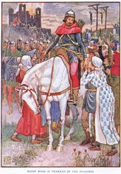 Robin Hood, der Freund der Bauern, um 1920