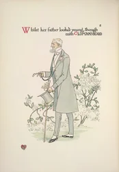 Der Vater der Braut im Morgenanzug