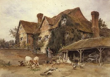 Ein Bauernhof in Surrey