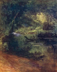 Der New Forest: Northgate, nahe Culverley, im Lodge Walk