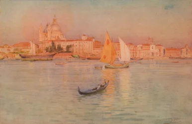 Der Gruß von der Giudecca, um 1900 1913