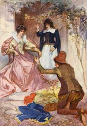 Illustration für Kenilworth von Sir Walter Scott