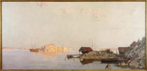 Skandinavische Küstenlandschaft