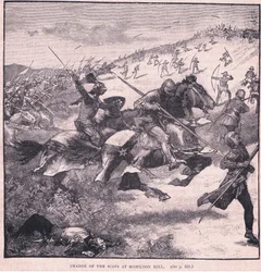 Angriff der Schotten bei Homildon Hill, 1402 n. Chr.