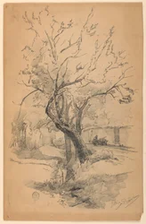 Eine Straße in Polling, Bayern