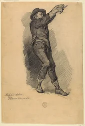 Zeichnung, USA, 1875–80