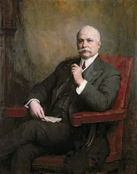 Porträt von Sir Edward Hopkinson Holden (1848-1919) Erster Baronet 1911