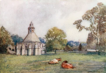 Glastonbury Abbey: Die Küche des Abtes und Glastonbury Tor