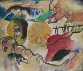 Improvisation 27 (Garten der Liebe II). 1912