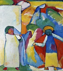 Improvisation 6 Afrikanisch, 1909