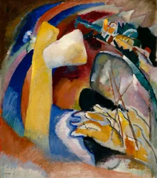 Kandinsky - Studie für Bild mit weißer Form, 1913