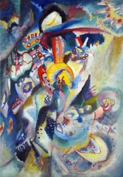 "Moskau II" Gemälde von Vassily Kandinsky