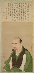 Porträt von Sato Issai (im Alter von 50 Jahren)