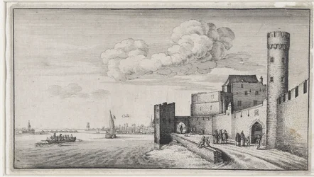 Blick auf die Stadtmauern von Köln